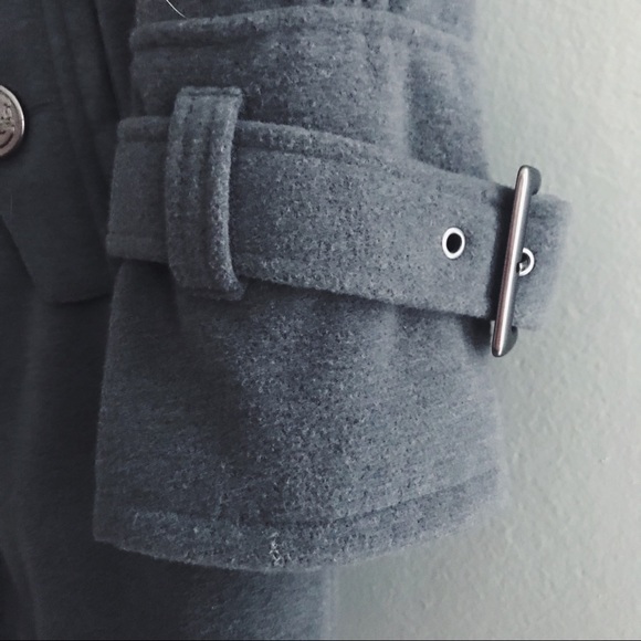 🆕 Worthington Fur Collared Peacoat - Picture 5 of 6